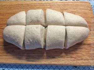 Кутабы с зеленью ржаные