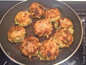 Рыбные котлеты из щуки