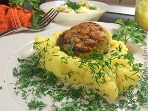 Рыбные котлеты из щуки