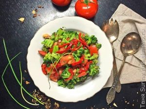 Салат из брокколи