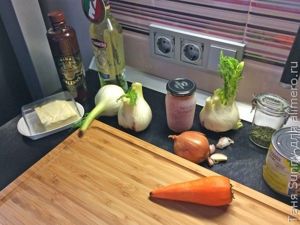 Треска с тёплым салатом из фасоли и фенхеля