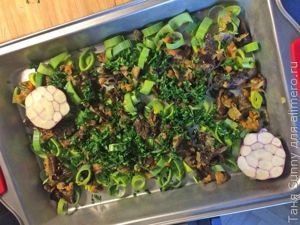 Курица с грибами