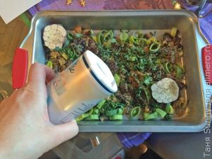 Курица с грибами