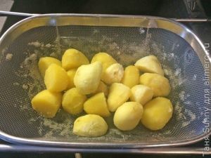 Картофель жареный в духовке
