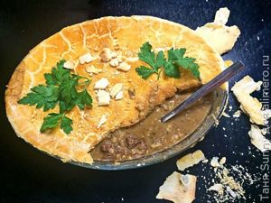 Пирог с мясом в английском стиле