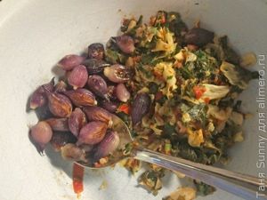 Салат с капустой кейл