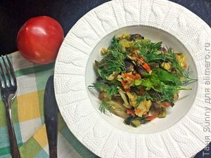 Салат с капустой кейл