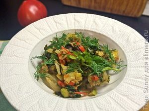 Салат с капустой кейл