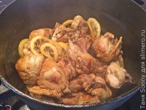 Лимонная курица