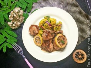 Лимонная курица