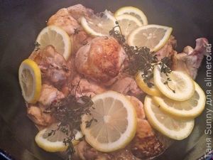 Лимонная курица
