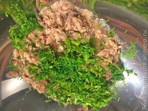 Салат из консервированного тунца