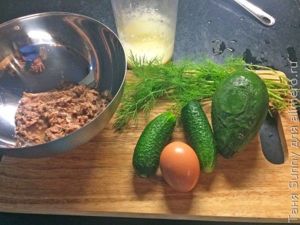 Салат из консервированного тунца