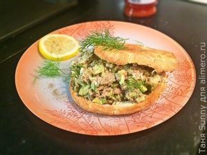 Салат из консервированного тунца