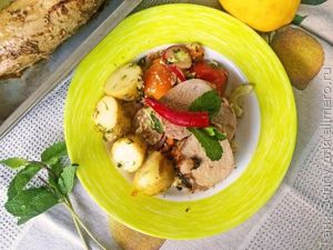 Тайский салат с телятиной