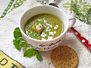 Суп-пюре из брокколи