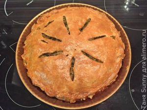 Пирог с зеленью
