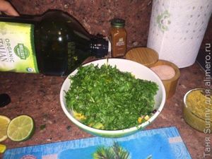 Соус сальса из манго