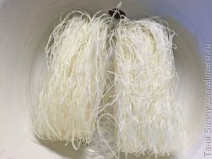 быстрая еда дома - фунчоза с морепродуктами