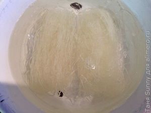 быстрая еда дома - фунчоза с морепродуктами
