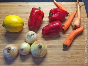 курица в духовке с кускусом