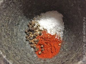 курица в духовке с кускусом