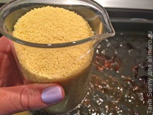 курица в духовке с кускусом