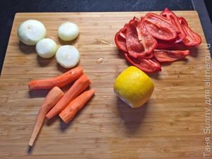курица в духовке с кускусом