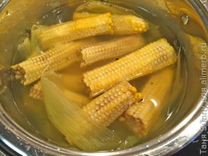Кукурузное пюре