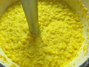 Кукурузное пюре