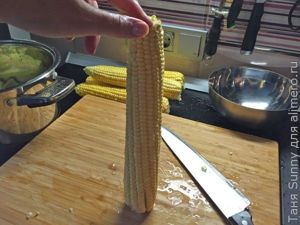 Кукурузное пюре