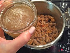 Куриные желудочки с виски и апельсином