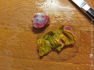 Куриные желудочки с виски и апельсином