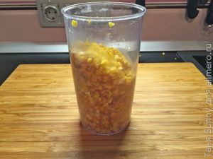 Ризотто в кукурузой и утиной грудкой