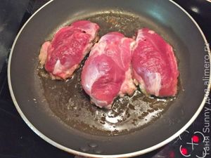 Ризотто в кукурузой и утиной грудкой