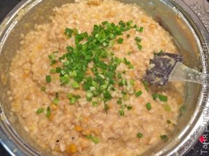Ризотто в кукурузой и утиной грудкой
