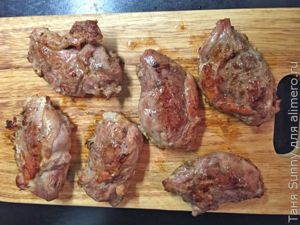 Ризотто в кукурузой и утиной грудкой