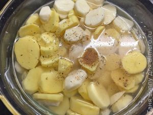 Фриттата с картошкой и копченой грудинкой