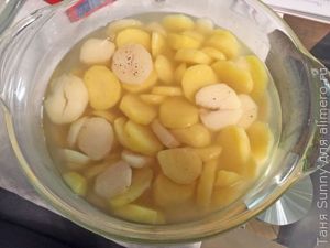 Фриттата с картошкой и копченой грудинкой