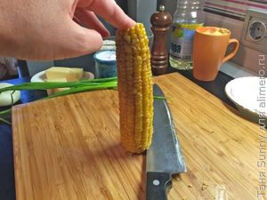Ризотто в кукурузой и утиной грудкой