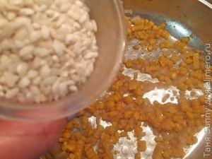 Ризотто в кукурузой и утиной грудкой