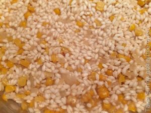 Ризотто в кукурузой и утиной грудкой