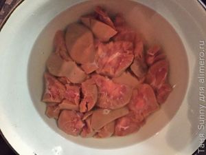 Рассольник с почками