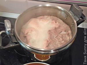 Рассольник с почками
