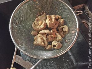 Рассольник с почками