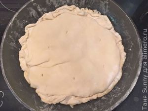 Французский яблочный пирог Тарт татэн
