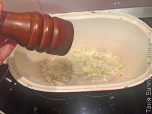 Курица со сливками и грибами