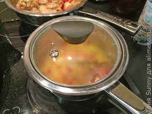 Тушеная курица в стиле басков