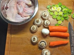 Курица в вине кок о ван