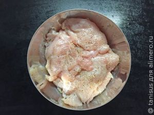 Романтический ужин - пайар из курицы